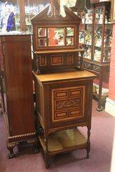 Antique Music Parlor Cabinet 