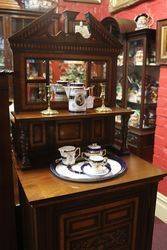 Antique Music Parlor Cabinet 