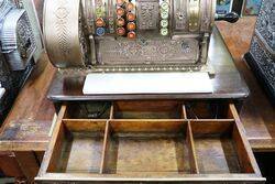 Antique National Cash Register Circa 1900 