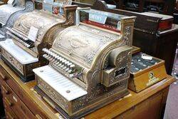 Antique National Cash Register of Medium Size 