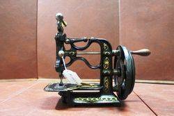 Antique New England Short Version Sewing Machine C1825