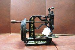 Antique New England Short Version Sewing Machine C1825
