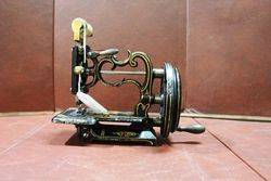 Antique New England Short Version Sewing Machine C1865