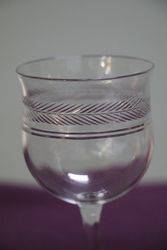 Antique Ogee Bowl Glass 