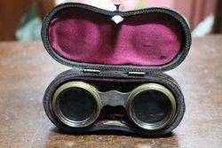 Antique Opera Glasses In Original Case  