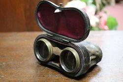 Antique Opera Glasses In Original Case  