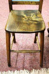 Antique Restu Shop Advertising Chair