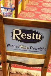 Antique Restu Shop Advertising Chair