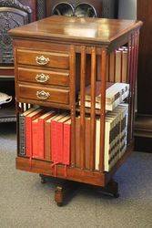 Antique Revolving Bookcase