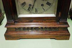 Antique Rosewood Mantle Clock 