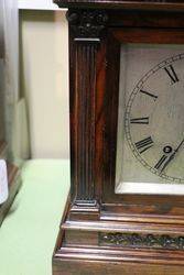 Antique Rosewood Mantle Clock 