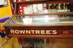 Antique Rowntrees Shop Counter Cabinet