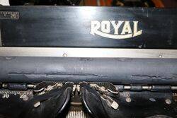 Antique Royal Typewriter 