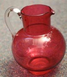 Antique Ruby Jug 