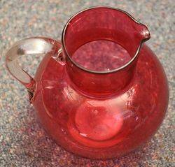 Antique Ruby Jug 