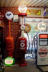 Antique SatamGilbertandBarker T8 Petrol Pump