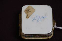 Antique Sevres Pill Box  