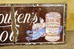 Antique Small Van Houtens Enamel Sign