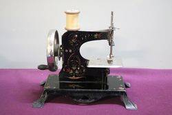 Antique Tin Plate Sewing Machine C1900 