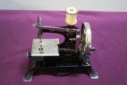 Antique Tin Plate Sewing Machine C1900 