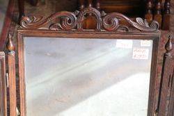 Antique TriFold Mirror  