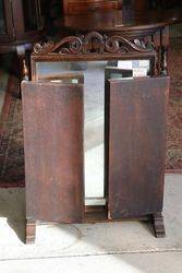 Antique TriFold Mirror  