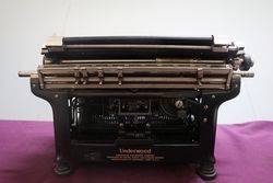 Antique Underwood Standard Typewriter Number 3  