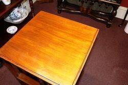 Antique Walnut Revolving Bookcase 