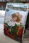 Antique Wincarnis Tonic Pictorial Enamel Sign Arriving Nov