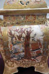 Antique satsuma Pottery Censer C1890 