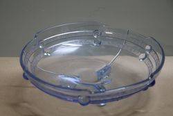 Art Deco Blue Glass Bowl C1930 