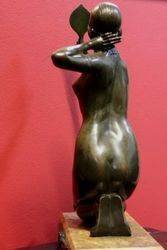 Art Deco Bronze by H Fugere