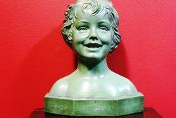 Art Deco Bust of a Child C1920