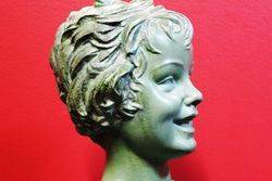 Art Deco Bust of a Child C1920