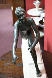 Art Deco Figure Signed andquotMousinandquot 