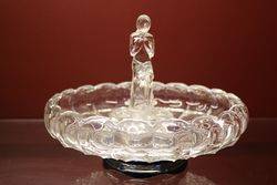 Art Deco Glass Float Bowl 