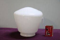 Art Deco Milk Glass Lamp Shade 