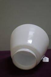 Art Deco Milk Glass Lamp Shade 