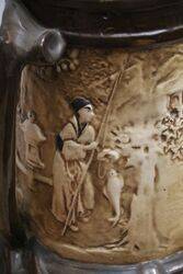 Art Nouveau Bretby 2 Hand Vase 