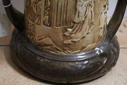 Art Nouveau Bretby 2 Hand Vase 