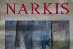 Art Poster Narkis French Dated Mars 1987 