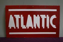 Atlantic  Double Sided Enamel Advertising sign 