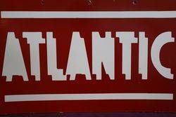 Atlantic  Double Sided Enamel Advertising sign 