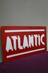 Atlantic  Double Sided Enamel Advertising sign 