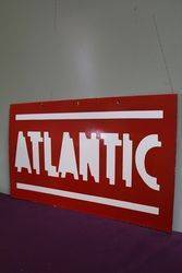 Atlantic  Double Sided Enamel Advertising sign 