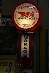 Authorised BSA Motorcycles Dealer Garage Lightbox 