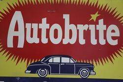 Autobrite Aluminium Advertising Sign  