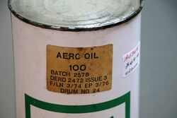 BP Aero Oil Unopen 1quart Can