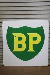 BP Enamel Advertising Sign