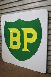 BP Enamel Advertising Sign